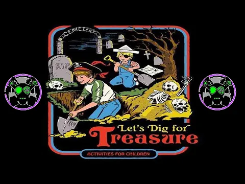 Let's Dig For Treasure card game Unboxing