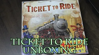 Ticket to Ride Unboxing