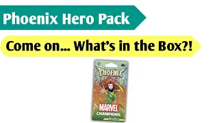Glorious Rebirth: An Unboxing of Marvel Champions - Phoenix Hero Pack