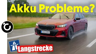 BMW i5 M60 Touring Langstrecke - lädt gut, wird heiß, verbraucht viel?