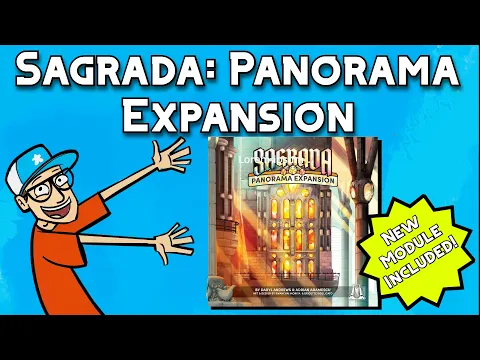 Sagrada: Panorama Unboxing - Cloudy with a Chance of Meeples