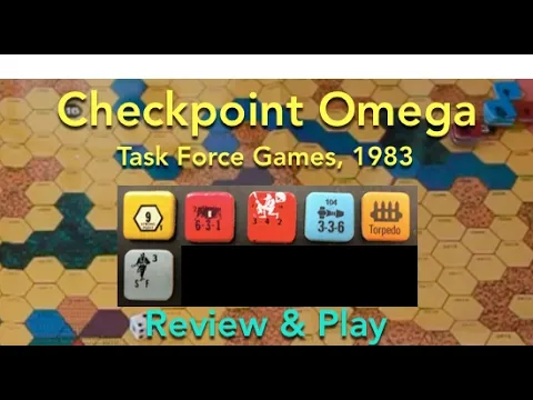 Checkpoint Omega (Task Force Games) Review & How to Play