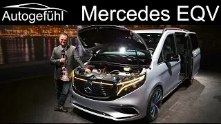 The electric V-Class: Mercedes EQV REVIEW - Autogefühl