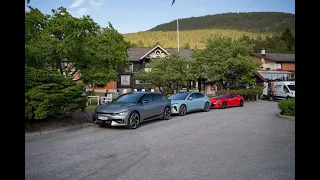 Vi testa kjøreglede på Straand Hotel med Kia EV6 GT, NIO eT5 og Toyota GR86