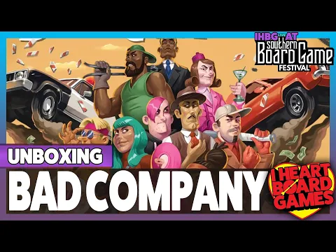 Bad Company Unboxing @ Southern Board Game Fest