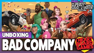 Bad Company Unboxing @ Southern Board Game Fest