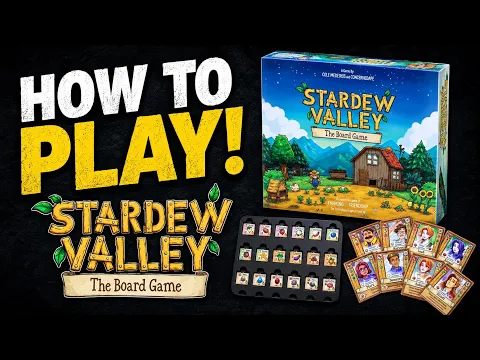 How to Play Stardew Valley: The Board Game | Beginner Guide & Rules Explained