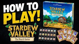 How to Play Stardew Valley: The Board Game | Beginner Guide & Rules Explained