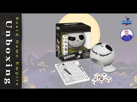 Yahtzee Disney The Nightmare Before Christmas Unboxing - The OP