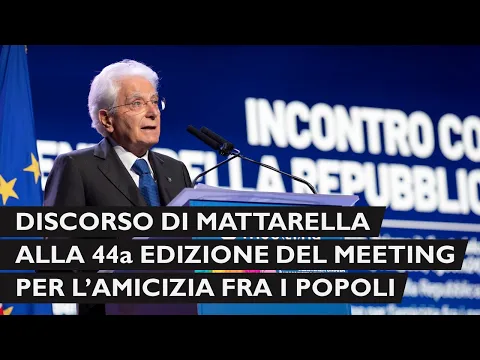 <span style="color:var(--accent)">Video:</span> Fenomeni migratori, Mattarella: “Movimenti globali che non vengono cancellati da muri o barriere”