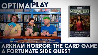 Fortune & Folly Playthrough with Chapter 2 Decks (Part 1) | Arkham Horror LCG