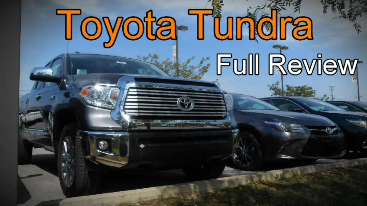 2016 Toyota Tundra Limited, 1794, Platinum & SR5: Full Review