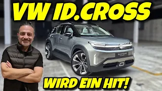 Aus FEHLERN gelernt! VW ID.CROSS Weltpremiere mit allen Daten & Fakten.  #ev