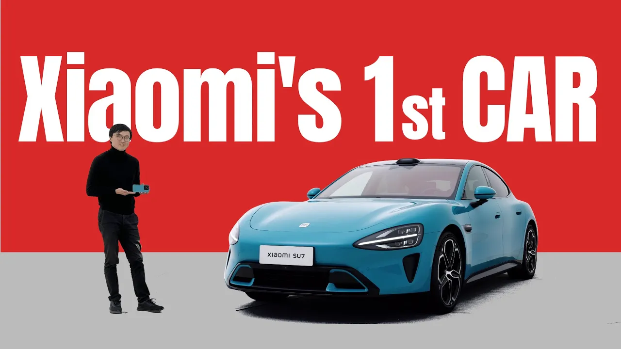 Xiaomi‘s First Car - Xiaomi SU7 First Look