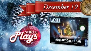 Exit The Game 2024 Advent Calendar: The Missing Hollywood Star (December 19) Board Game Gameplay