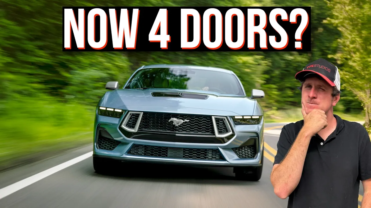 The Upcoming 4 Door Mustang Could Be CRAZY!