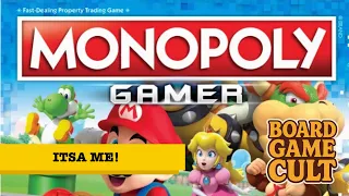 Let's Play MONOPOLY BUT SUPER MARIO - Board Game Cult - WAHOO!