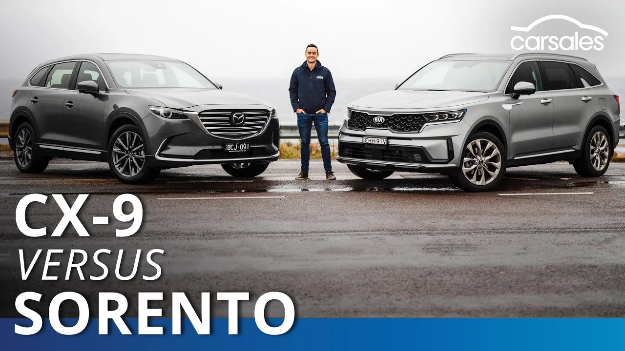 Kia Sorento GT-Line v Mazda CX-9 Azami 2020 Comparison Test @carsales.com.au