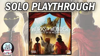 Architects of the West Kingdom: Works of Wonder - Solo Playthrough