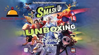 Smash Up Disney Edition Unboxing, Check out this new standalone Smash Up set featuring Disney movies