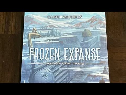 Sci-Fi Fantasy Saturday - Cartographers: Frozen Expanse, Map Pack 4 (Thunderworks)