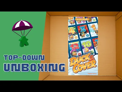 Duck & Cover Unboxing (4K) // Does it Fit Sleeved?
