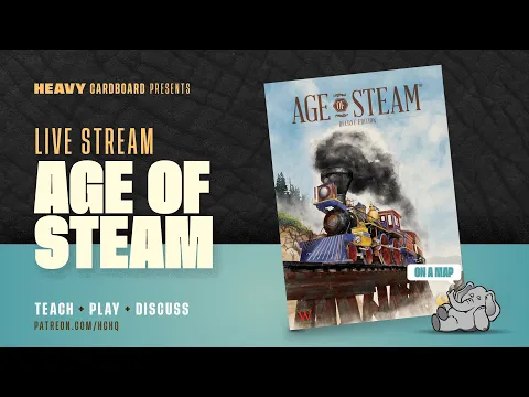 Age of Steam: Chernobyl - 5p Teaching, Play-through, & Round table by Heavy Cardboard