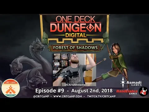 One Deck Dungeon Digital: Forest of Shadows EP9 - Crit Camp