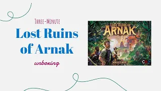 Lost Ruins of Arnak - 3-Minute Unboxing