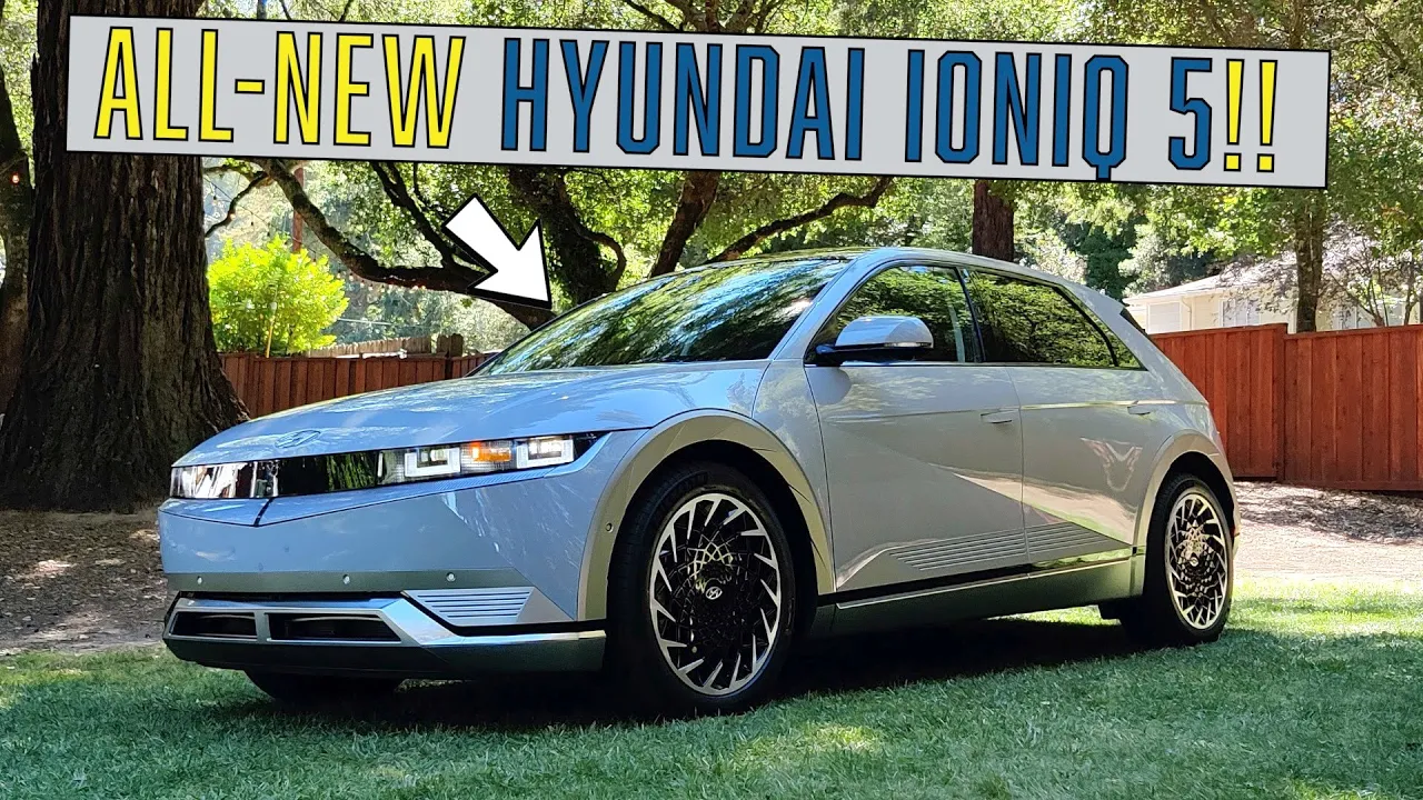 Is the NEW 2022 Hyundai IONIQ 5 the Future of Electric SUV's?? // In-Person Detailed Review!