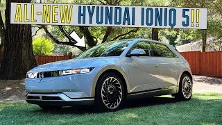Is the NEW 2022 Hyundai IONIQ 5 the Future of Electric SUV's?? // In-Person Detailed Review!