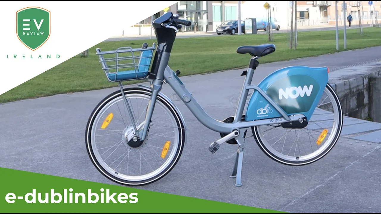 e-dublinbikes - Review of the NOW dublinbikes hybrid e-bike for Dublin's bike sharing scheme