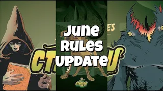 June Rules Update & Preview| 365 Adventures: Cthulhu 1926