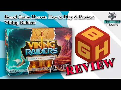 Board Game Heaven How To Play & Review 254: Viking Raiders (Neowulf Games)