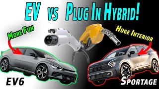 Plug In Hybrid Or Electric? Which Is Right For You  |  EV6 vs Sportage PHEV