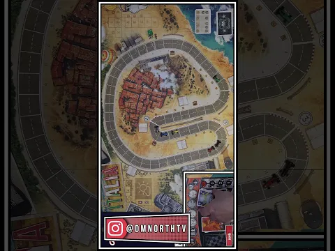 Heat: Pedal to the Metal Gameplay | Board Game In A Minute #shorts