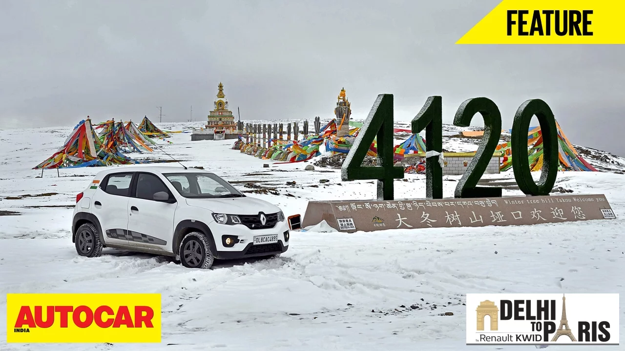 #KwidDrive2Paris | Webisode 05 | The Kwid's Sub Zero Drive In China | Autocar India