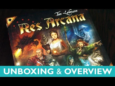 Unboxing & Overview | Res Arcana