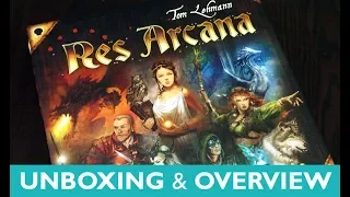 Unboxing & Overview | Res Arcana