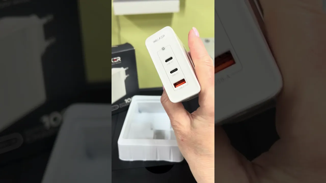 Мережевий зарядний пристрій (адаптер) WALKER WH-47