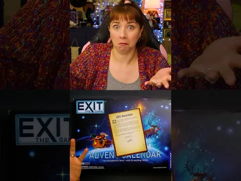 Day 18: Seeing Stars - EXIT Advent Calendar! #boardgames