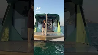 BMW & TYDE made a flying glass yacht and we got to drive it! 😍🔥#yacht #flying #bmw #tyde