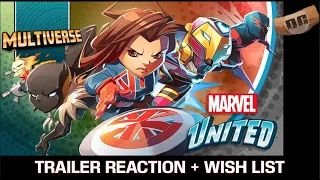 MARVEL UNITED: MULTIVERSE | Trailer Reaction + Wish List