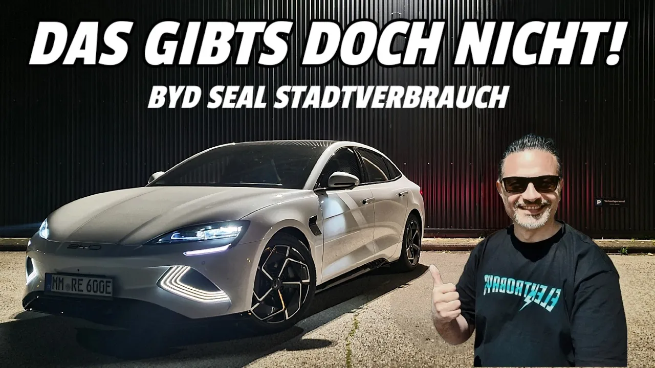 BYD SEAL schockiert mit Effizienz! Testfahrt durch Köln bei Nacht. #bydseal #elektroauto
