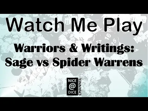 Watch Me Play: Warriors & Writings: Sage vs Spider Warrens