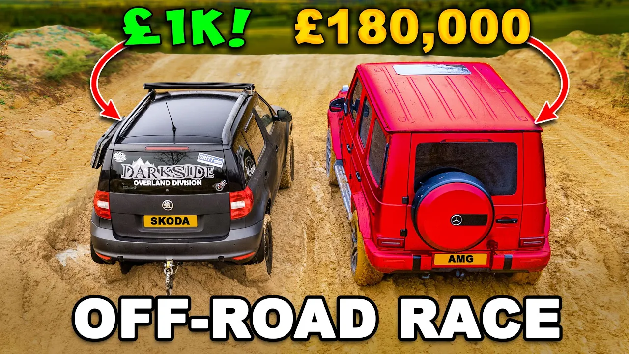Can an AMG beat a Skoda OFF-ROAD?!