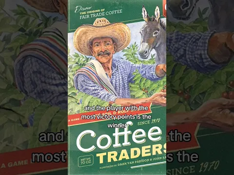 Coffee Traders in 60 secs #boardgames #boardgameoverview #boardgame #games #learn #howtoplay #bgg