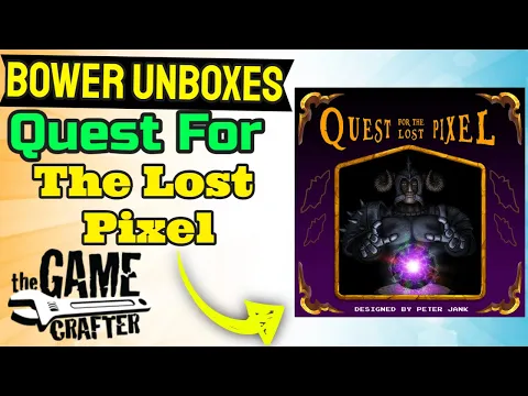 Quest For The Lost Pixel Unboxing *Game Crafter Spotlight*