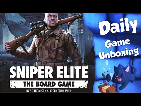 Sniper Elite: The Board Game - Daily Game Unboxing