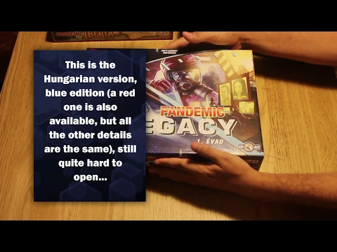 Pandemic Iberia & Legacy unboxing & comparison